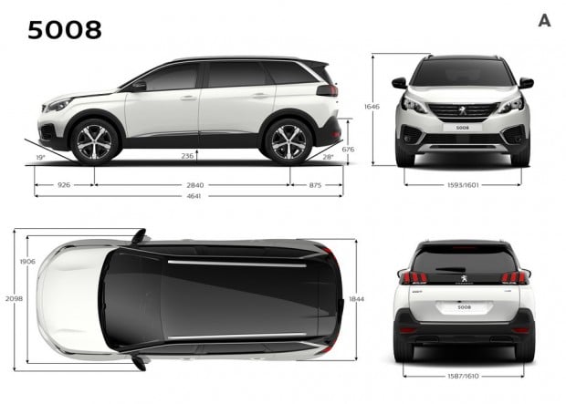 Peugeot 5008 Technische Daten