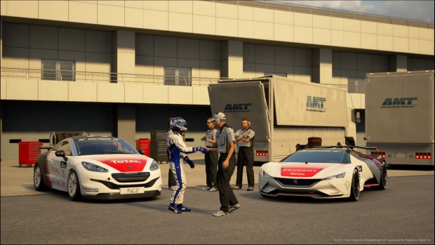 Des voitures prêtées par Peugeot