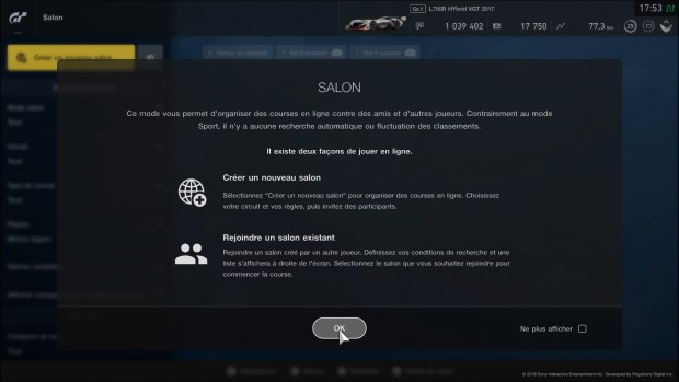 Le principe du mode Salon
