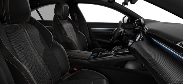 Peugeot 508 GT-Line : TEP/Tissu Belomka Noir Mistral
