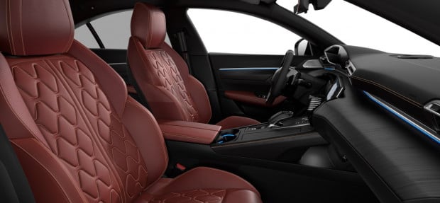 Peugeot 508 : Pack Cuir Sellier Rouge