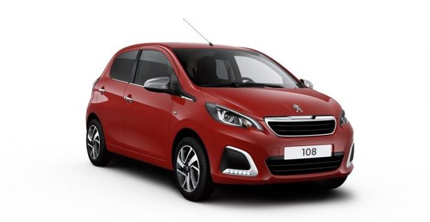 Peugeot 108 Féline Rouge Scarlett