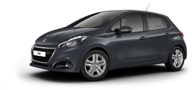 Peugeot 208 Signature Gris Hurricane