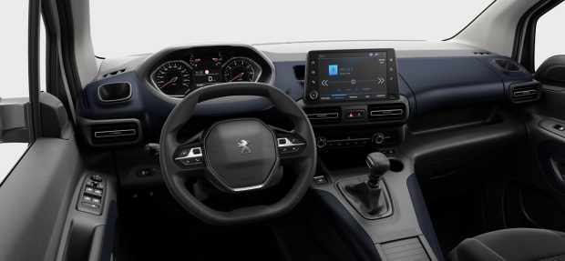L'intérieur du Peugeot Rifter Allure