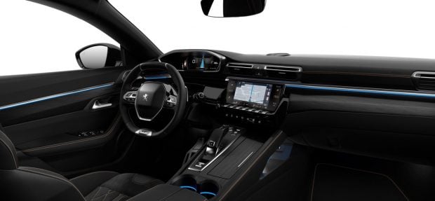 L'intérieur de la Peugeot 508 SW GT