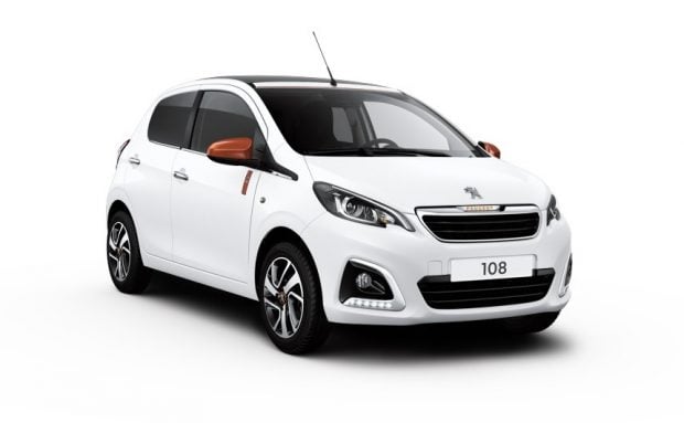 Peugeot 108 Top! Roland Garros Blanc Lipizan