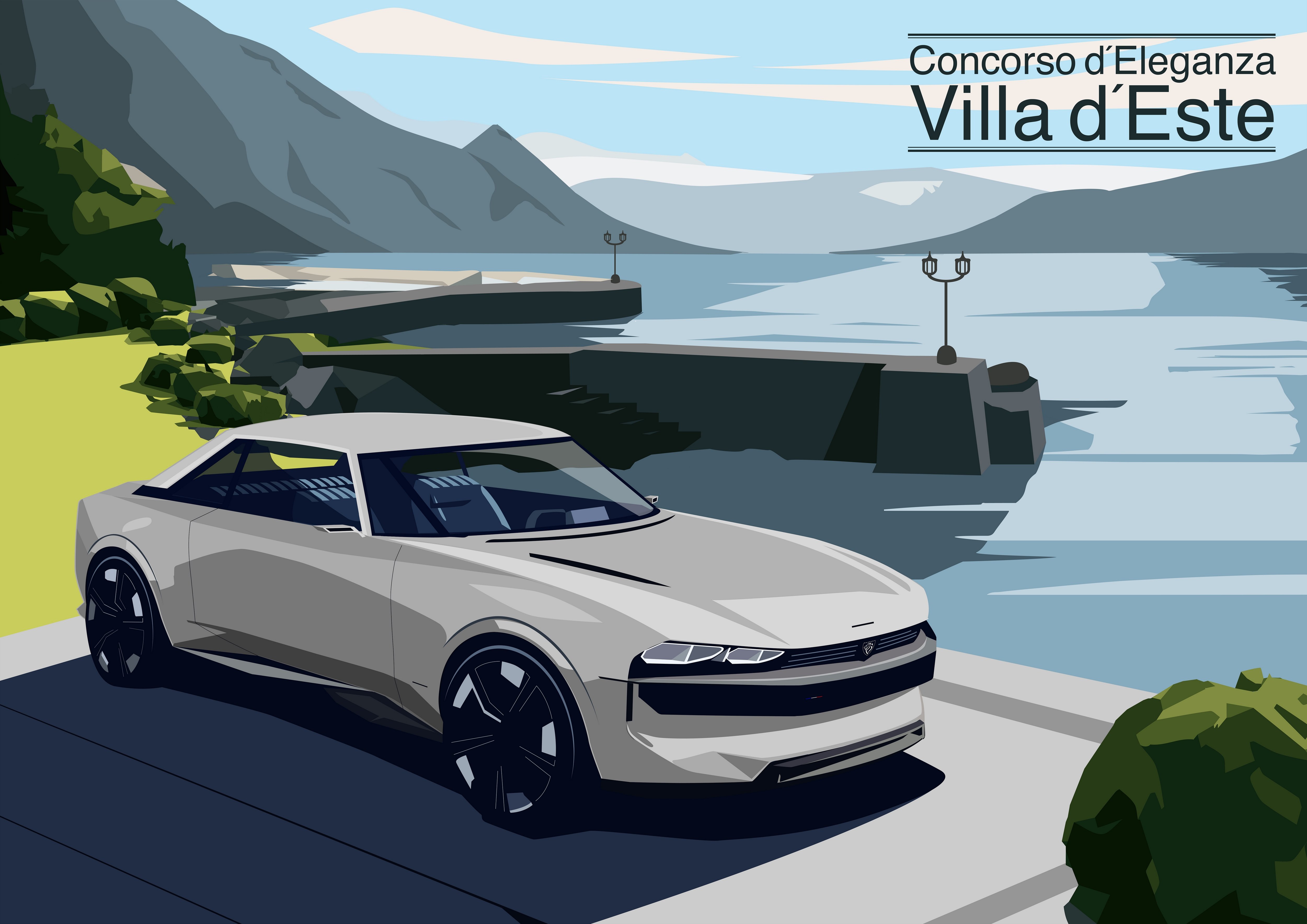 Пежо концепт e-Legend. Пежо легенд 2020. Peugeot's e-Legend Concept.