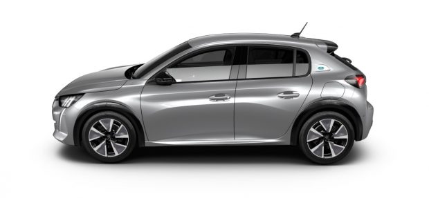 Peugeot e-208 GT Gris Artense