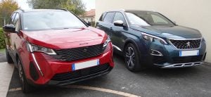 Comparatif Peugeot 5008 ancien et restylé