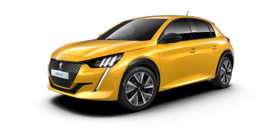 Peugeot 208 GT Jaune Faro