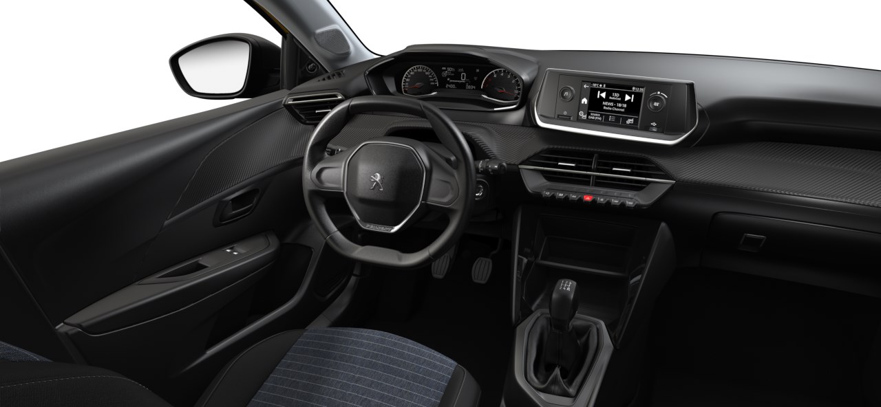 L'habitacle de la Peugeot 208 Like