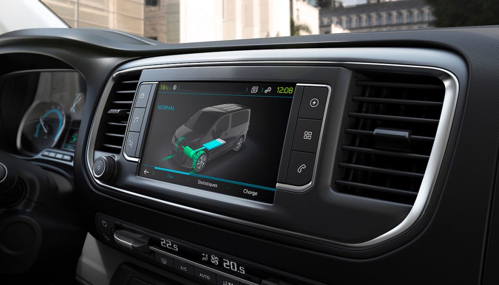 Peugeot E-Expert Hydrogen Ecran tactile