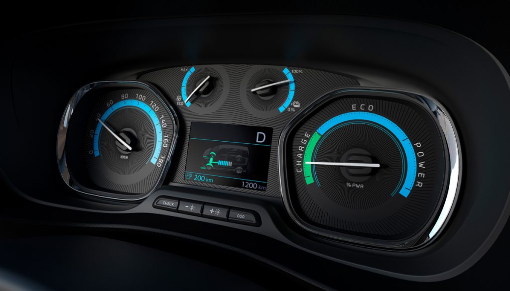 Peugeot E-Expert Hydrogen combiné cadrans