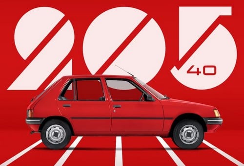 40 ans de la Peugeot 205