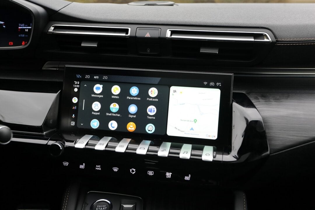 Android Auto Peugeot 508 IVI