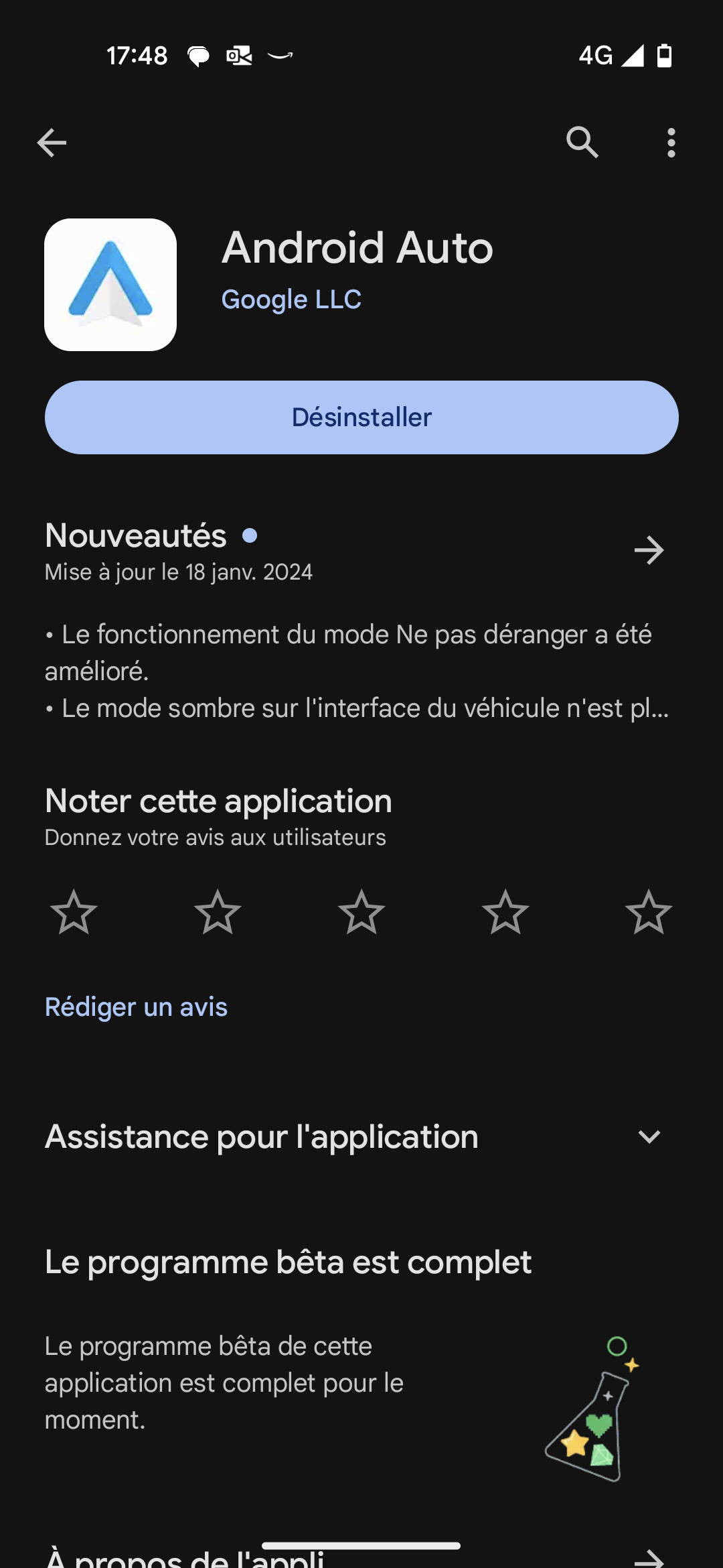 Android Auto sans fil chez Peugeot