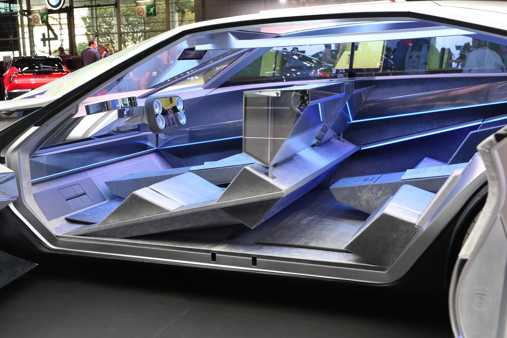 Habitacle du concept Inception