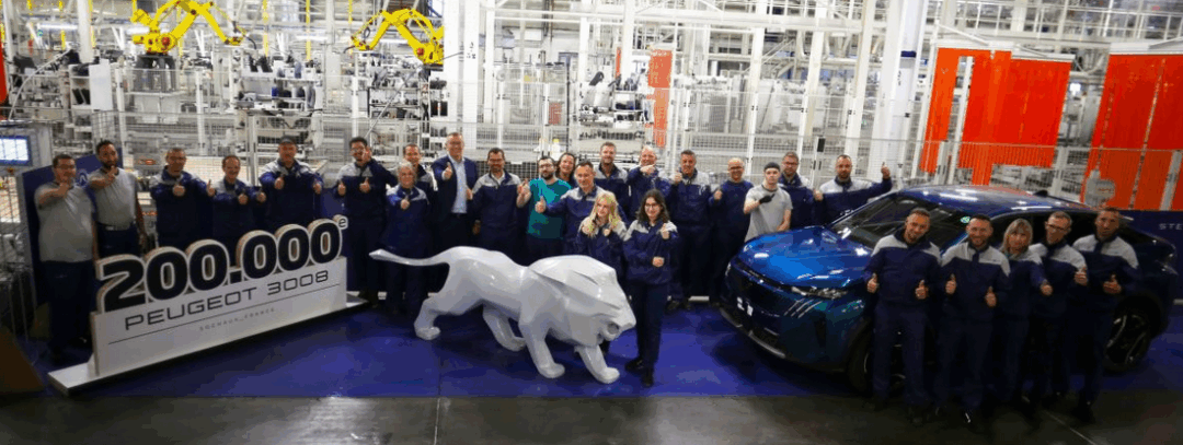 300 000 Peugeot 3008 produites à Sochaux