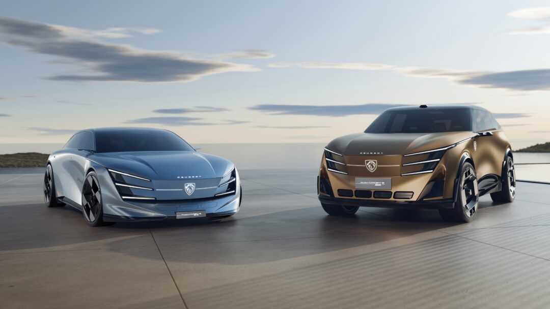 Peugeot Concept 6 et Concept 8 au salon de Pékin 2026