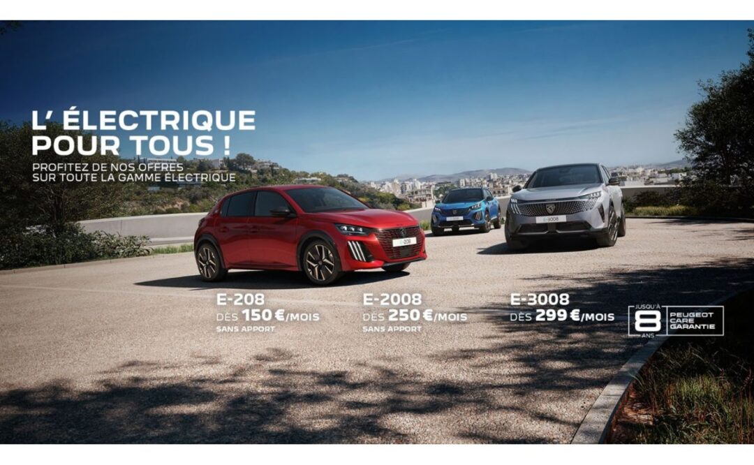Vente de voitures neuves en avril